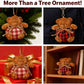 🎁Plaid Bear Ornaments on The Tree🐻🎄