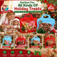 💖LAST DAY SALE 50% OFF!!🎁Easy Fill, Easy Seal🎄 Festive Self-Seal Treat Bags – Santa & Snowman Print | Resealable, Food-Safe & Perfect for Cookies, Chocolates & Little Gifts 🎅⛄