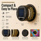 Solar Mandala Wall Light | Outdoor Garden Fence Projector Lamp 🪐🌌