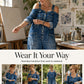 🔥Limited-time offer-Loose Fit Wide-Leg Overall Jumpsuit with Pockets