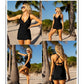 ⏳LIMITED TIME SALE 50% OFF👙Deep V-neck ruched back swimsuit