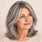 ✨ Natural-Looking Hair Topper – Invisible Volume Booster for Thinning Hair!