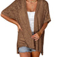 ⏰Last day sale 50% OFF🔥Womens Lightweight Cardigan 2026 Summer Short Sleeve Open Front Beach Coverup