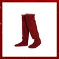Goose Down Knee Socks For Christmas