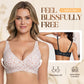 🎅Christmas Sale 50% Off💕 Jelly Wireless Womens Comfortable Wireless Bras Push Up Bralettes Seamless Tshirts Bras Deep V Everyday Bras