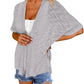 ⏰Last day sale 50% OFF🔥Womens Lightweight Cardigan 2026 Summer Short Sleeve Open Front Beach Coverup