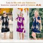 🌸Summer Specials  49%OFF🌸Geometric Pattern Multi Print Square Neck Dress