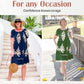 🌸Summer Specials  49%OFF🌸Geometric Pattern Multi Print Square Neck Dress