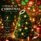 ✨ Christmas Pattern Projector – Waterproof LED Holiday Light for Patio, Wall & Party Decoration