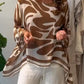 Spring Hot Sale 50% OFF!!🌿🌸Loose-fitting Casual Printed Chiffon Top