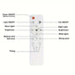 ⏳LIMITED TIME SALE 50% OFF🌀40W LED Ceiling Fan Light – 20.5” Ultra-Quiet with Remote 🎯 | E27 + FREE B22 Adapter 🔌 | For Bedroom 😴, Kitchen 👩‍🍳 & Garage 🛠️ – UK Ready! 🇬🇧