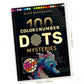 🎁🎄Christmas Sale 49% OFF!😍Adult Color by Number Dot Book, 100 Pages Black Background Mystery Puzzles, Large Print A4 Activity Book, Stress Relief Gift for Adults & Teens
