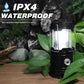 ⛺️ LIMITED-TIME 50% OFF! ✨Solar Camping Lantern‑ Rechargeable Collapsible LED Lamp, IPX4 Waterproof Light with Magnetic Base & Foldable Hanging Hook for Outdoor Emergency