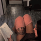 Goose Down Knee Socks For Christmas