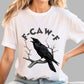 🏆LAST DAY SALE: Only £10.99!!🔥 Humorous Crow Graphic T-Shirt – Say It With a Caw!
