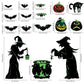 🎃 Luminous Halloween Magnetic Decor Set for Cars & Garage Doors 👻✨