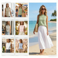 💥LAST DAY SALE 50% OFF🎁Cotton Draped Collar Tank Top
