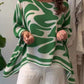 Spring Hot Sale 50% OFF!!🌿🌸Loose-fitting Casual Printed Chiffon Top