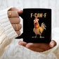 ⏳LAST DAY SALE 50% OFF!!🏆Flash Sale⚡ 50K+ SOLD! Almost Gone-💥F-Caw-F Funny Chicken Mug