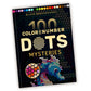 🎁🎄Christmas Sale 49% OFF!😍Adult Color by Number Dot Book, 100 Pages Black Background Mystery Puzzles, Large Print A4 Activity Book, Stress Relief Gift for Adults & Teens