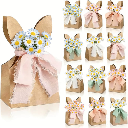 🐰Boho Bow Goodie Bags for Egg Hunts, Classroom Treats & Thoughtful Spring Surprises