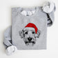 💖CHRISTMAS SPECIAL PRICE: ￡10.99!!🎁Santa Paws Christmas Dog Sweatshirt🐶