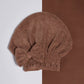 ⏳ LIMITED-TIME 49% OFF! ✨Coral velvet cute bow bath cap