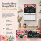 🌸🗓️ 2027 Funny Swear Word Wall Calendar – "F*ck It" Floral Calendar for Tired-Ass Women 😂✨