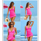 ⏳LIMITED TIME SALE 50% OFF👙Deep V-neck ruched back swimsuit