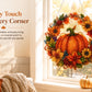 🔥Last Day 49% OFF - 🍂✨Autumn Harvest Pumpkin Diamond Art Hanging Ornament Kit