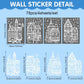 🔥Last Day 50% OFF - Christmas Village Window Stickers for Glass（4 PCS）