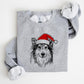 💖CHRISTMAS SPECIAL PRICE: ￡10.99!!🎁Santa Paws Christmas Dog Sweatshirt🐶