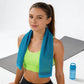 🎁Last Day Buy 1 Get 1 Free (Each only ￡3.49)🔥Cold Sweat Towel You Can Use Anywhere, Anytime! Reusable Soft Absorbent Cooling Portable