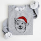 💖CHRISTMAS SPECIAL PRICE: ￡10.99!!🎁Santa Paws Christmas Dog Sweatshirt🐶