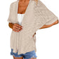 ⏰Last day sale 50% OFF🔥Womens Lightweight Cardigan 2026 Summer Short Sleeve Open Front Beach Coverup