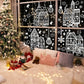 🔥Last Day 50% OFF - Christmas Village Window Stickers for Glass（4 PCS）