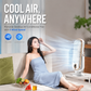 🏆LAST DAY SALE 50% OFF🎉🔥Portable Desktop Air Conditioner Fan with 5 Wind Speed