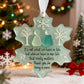 🌊Handmade Sea Glass Keepsake Ornament 🍁❄ A Meaningful Gift for Friendship, Family & Love