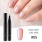 (💝HOT SALE - 49% OFF) One Step Nail Gel Pen✅Eco-friendly & Tasteless