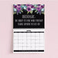 🌸🗓️ 2027 Funny Swear Word Wall Calendar – "F*ck It" Floral Calendar for Tired-Ass Women 😂✨