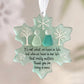 🌊Handmade Sea Glass Keepsake Ornament 🍁❄ A Meaningful Gift for Friendship, Family & Love
