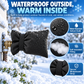 ❄️ Outdoor Faucet Cover | Winter Freeze Protection Insulated Spigot Protector