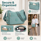 ⏰LAST DAY SALE 65% OFF！🎒 Multi-Pocket Campus Nylon Crossbody Bag