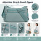 ⏰LAST DAY SALE 65% OFF！🎒 Multi-Pocket Campus Nylon Crossbody Bag