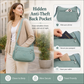 ⏰LAST DAY SALE 65% OFF！🎒 Multi-Pocket Campus Nylon Crossbody Bag