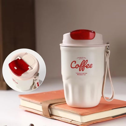 🌊💖LAST DAY SALE ONLY ￡10.99!!💖☕Coffee Vacuum Flask