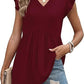 📢2026 HOT SALE 50% OFF👚Women's Summer Babydoll Shirts Ruffle Sleeve Tops💃