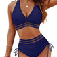 ⏰Hot Sale 50% Off💃Curvy Leopard Print Two-Piece Swimsuit