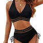 ⏰Hot Sale 50% Off💃Curvy Leopard Print Two-Piece Swimsuit