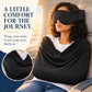 😴3-in-1 Airplane Sleep Support System - Integrated Plane Sleeping Accessories with Memory Foam Long Haul Flight Pillow✈️🎁Buy 2 Sets Free Shipping